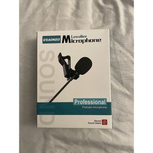 Aokeo Professional Lavalier Lapel Microphone